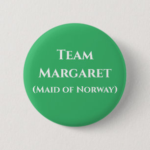 Margaret, norwegische Jungfrau, Königin der Schott Button