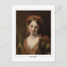 Margaret Sarah Carpenter #1 - Fine Art Postcard Postkarte