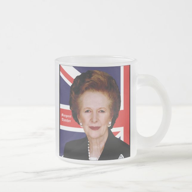 Margaret Thatcher Mattglastasse (Rechts)