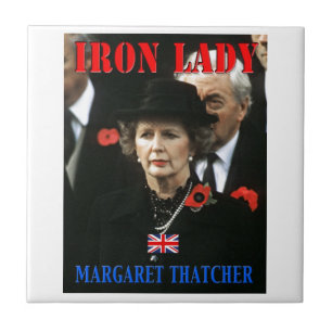 Margaret Thatcher Premierministerin Fliese