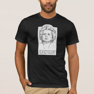 Margaret Thatcher - T-shirt de Dame de fer