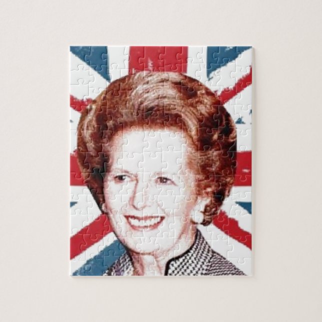 MARGARET THATCHER UNION JACK (Vertikal)
