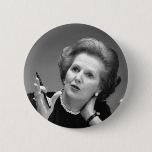 Margaret- Thatcherknopf-Abzeichen Button