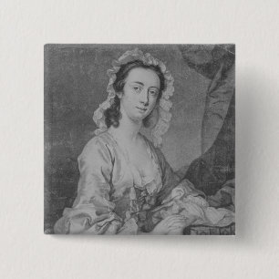 Margaret Woffington, graviert durch jr. Johns Button