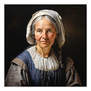 "Margaretha's Embrace" Eine ehrwürdige niederländi Fotodruck