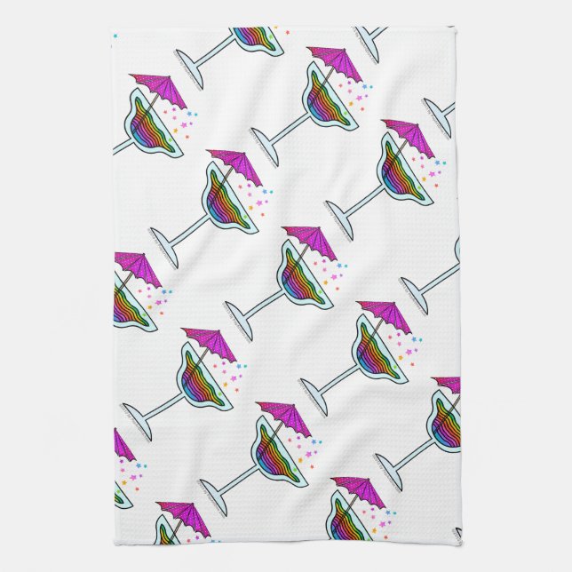 MARGARITA BAR ODER KÜCHE TOWEL GESCHIRRTUCH (Vertikal)