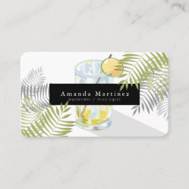 Margarita Barkeeper Mixologist Business Card Visitenkarte