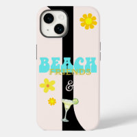 Margarita Beach Friends Retro Floral