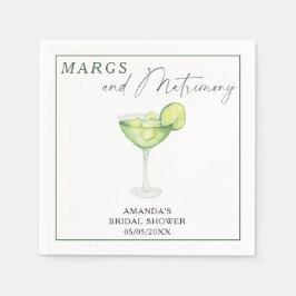 Margarita-Brautparty Serviette
