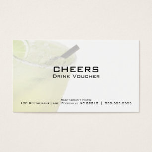 Margarita Business Drick Voucher Cartes