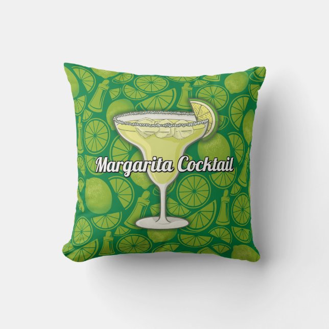 Margarita Cocktail Kissen (Vorderseite)