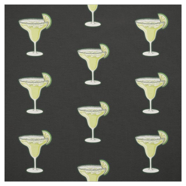 Margarita Cocktail Pattern Stoff (Muster)