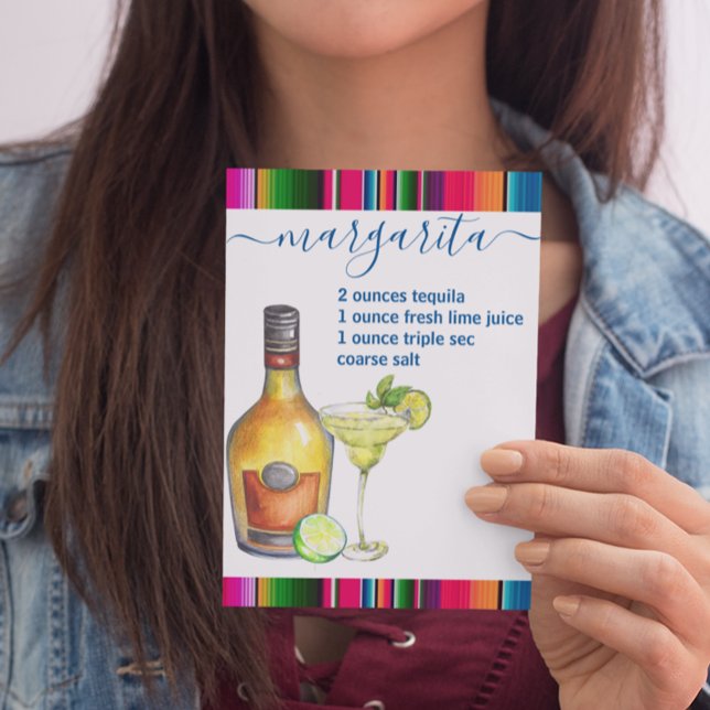 Margarita Cocktail Recia Postkarte (Von Creator hochgeladen)