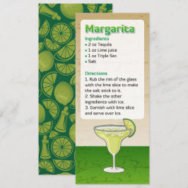 Margarita Cocktail Rezept Einladung