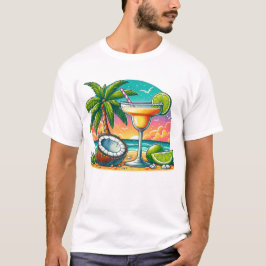 Margarita Cocktail Sommer T-Shirt