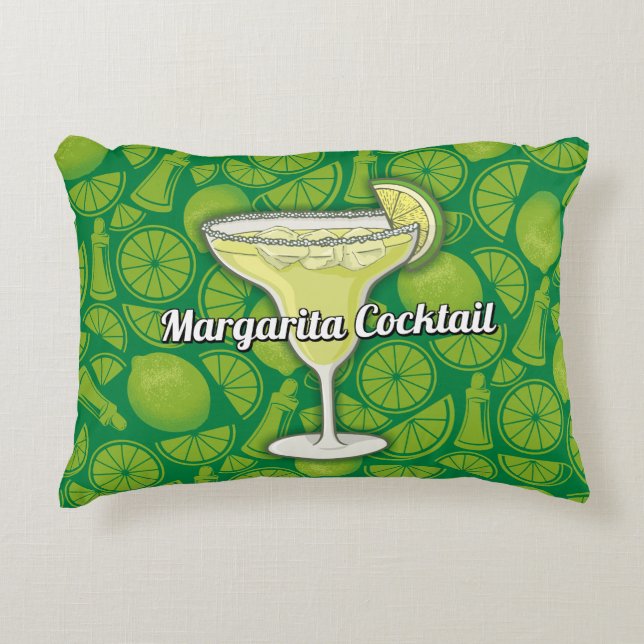 Margarita Cocktail Zierkissen (Vorderseite)