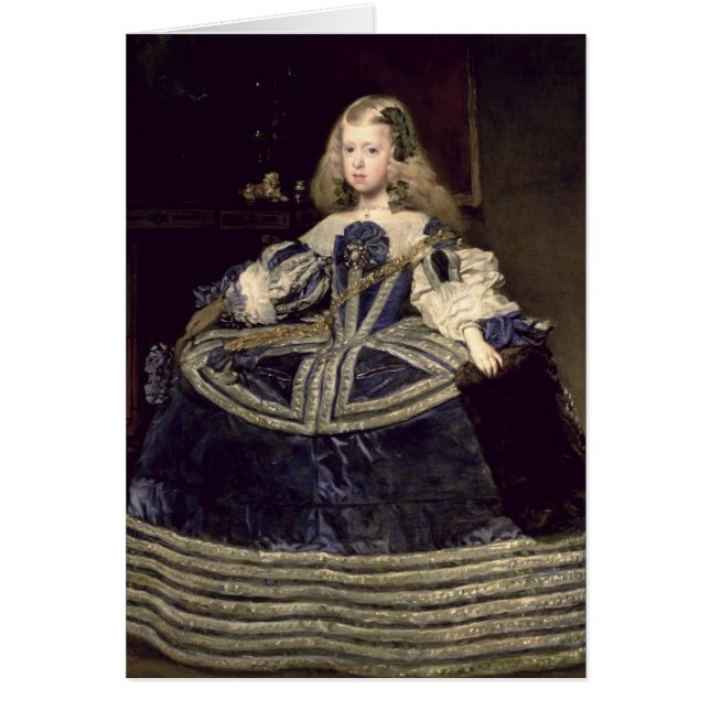 Margarita d'Infanta dans le bleu, 1659 (Devant)