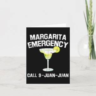 Margarita Emergency Mexican Fiesta Funny Cinco De Karte