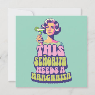 Margarita Fiesta Cocktail Party Feier Einladung