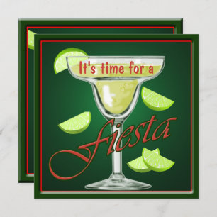 Margarita Fiesta Party Invitation
