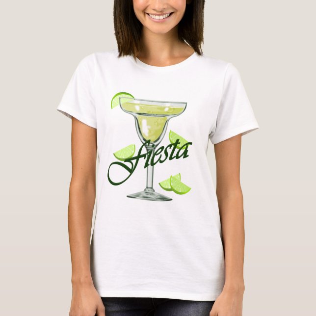 Margarita Fiesta Party T - Shirt (Vorderseite)