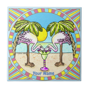 Margarita Flamingo  Fliese