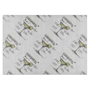 Margarita-Getränk-Rezept-Entwurf Schneidebrett