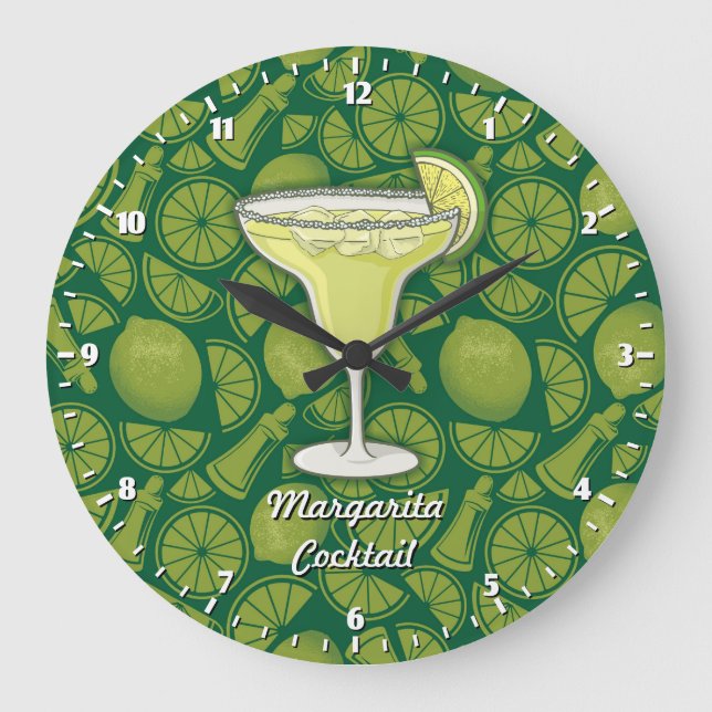 Margarita Große Wanduhr (Vorderseite)
