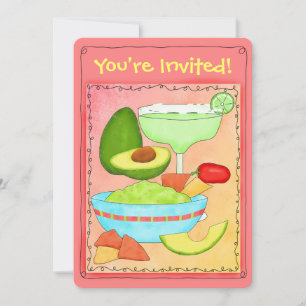 Margarita Guacamole Party Feier Einladung