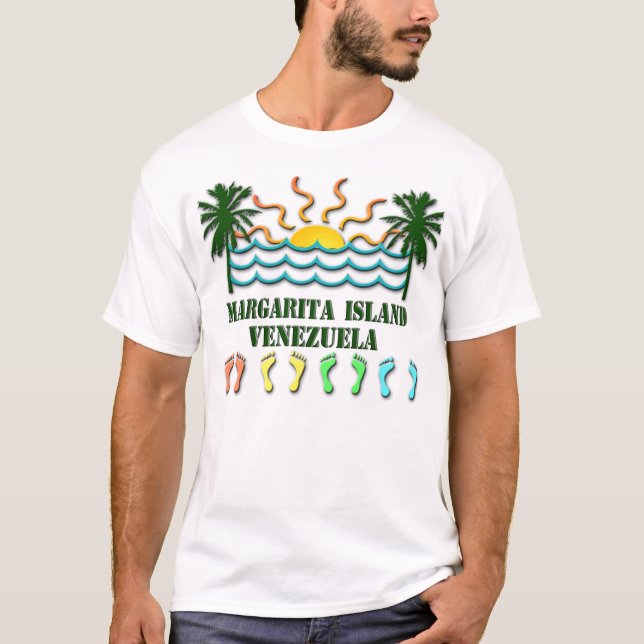 Margarita-Insel Venezuela T-Shirt (Vorderseite)