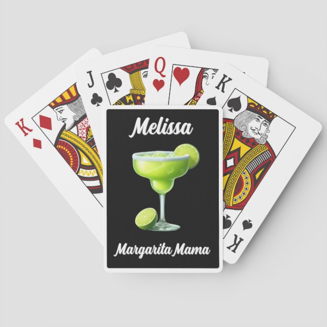 Margarita Mama! Spaß beim Spielen von Karten Spielkarten (Rückseite)