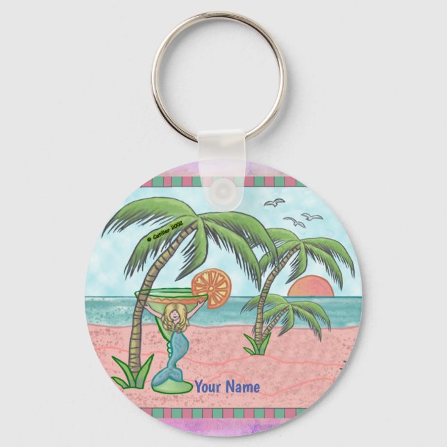 Margarita Mermaid Schlüsselanhänger (Vorderseite)