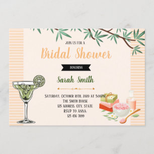 Margarita Mini Gesichtsbehandlung Party Einladung