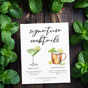 Margarita Moskau Mule Signature Cocktails Menü