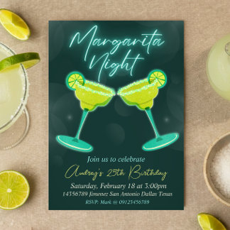 Margarita Night Einladung
