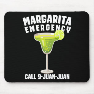 Margarita Notruf 9 Juan Juan Funny Cinco D Mousepad