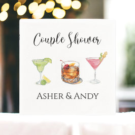 Margarita Old modifiziert Cosmo Bridal Paare Serviette