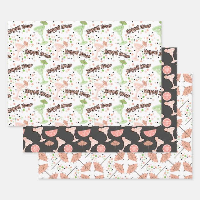 Margarita Pattern Geschenkpapier Set (Set)