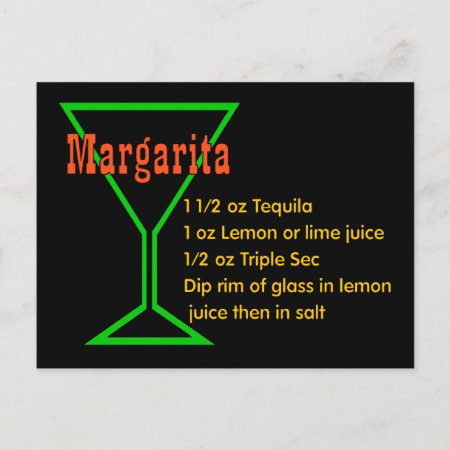 Margarita Postkarte (Vorderseite)