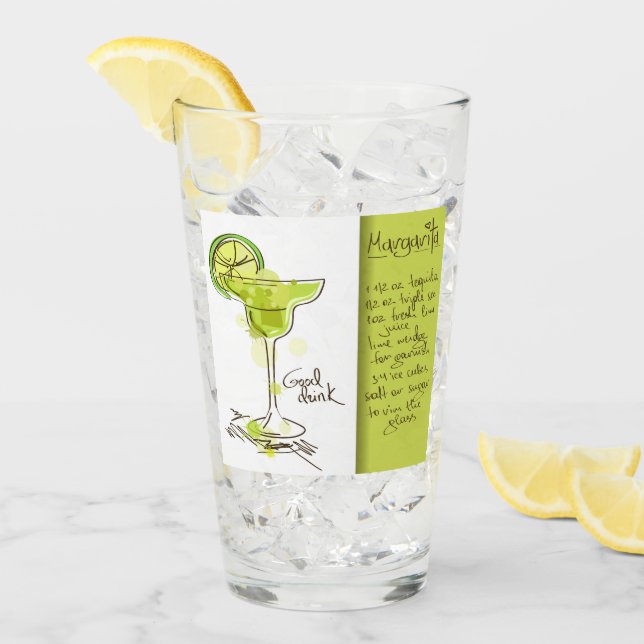 Margarita Recipe Glas (Vorderseite Ice)