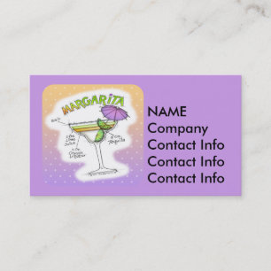 MARGARITA-REZEPT-COCKTAIL-KUNST VISITENKARTE