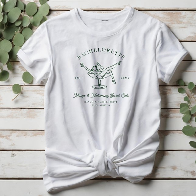 Margarita Social Club | Bachelorette T-Shirt (Von Creator hochgeladen)