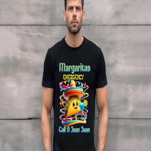Margarita Sombrero-Wearing Octopus T-Shirt (Von Creator hochgeladen)