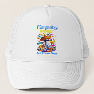 Margarita Sombrero-Wearing Octopus Truckerkappe
