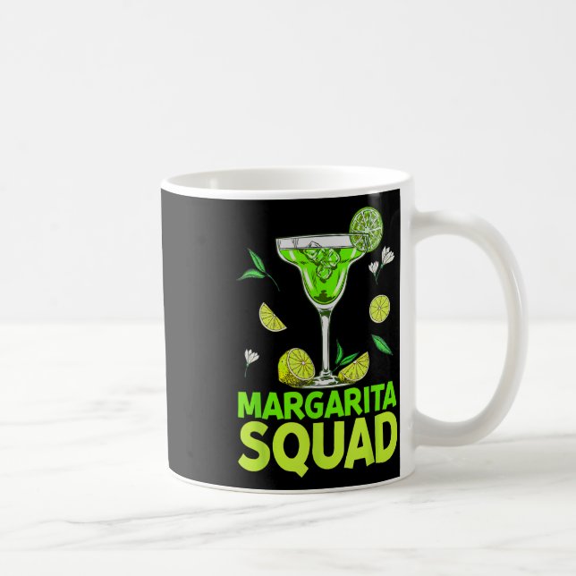 Margarita Squad Cinco de Mayo Kostüme für Mexiko Kaffeetasse (Rechts)