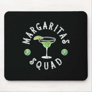 Margarita Squad Funny Cinco De Mayo Männer Frauen Mousepad