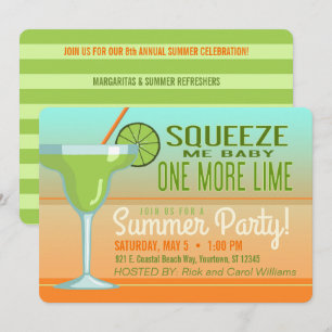 Margarita Summer   Cinco de Mayo Einladung