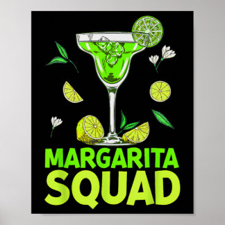 Margarita-Truppe Cinco De Mayo Kostüme Für Mexikan Poster