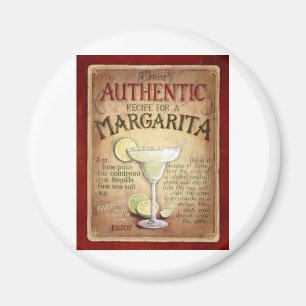 Margaritarezept Magnet