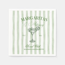 Margaritas and Matrimony Striped Bachelorette